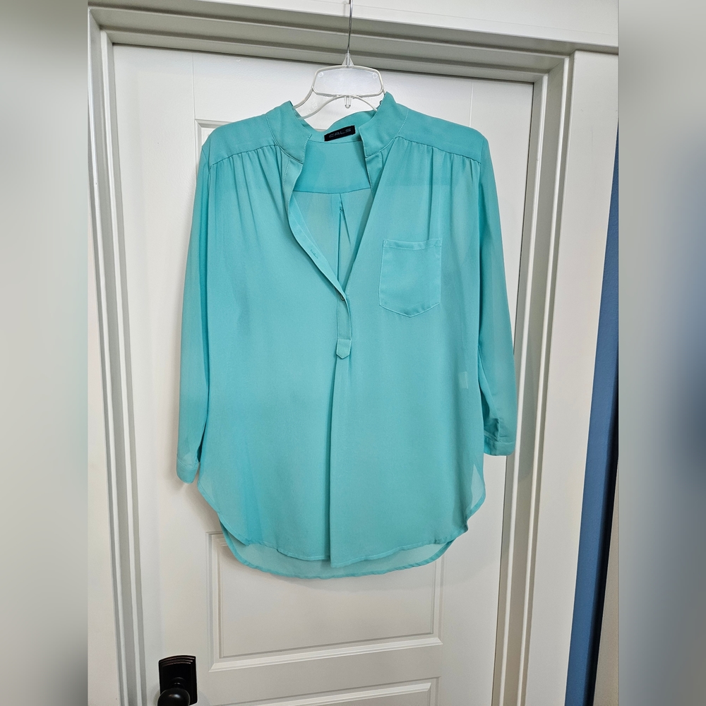 Women's 3/4 Sleeves, V Neck Top